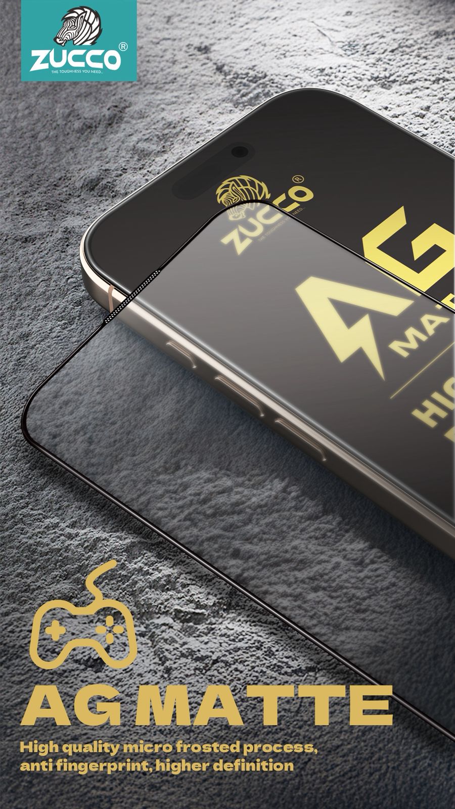AG Matte Tempered Glass for iPhone (10Pcs)